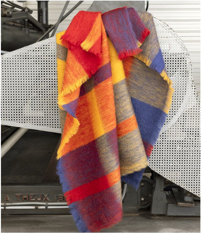 Plaid Mohair Héritage