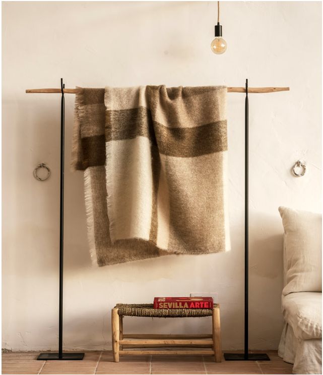 Plaid Mohair Carreaux